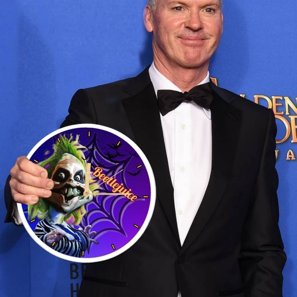Beetlejuice clock